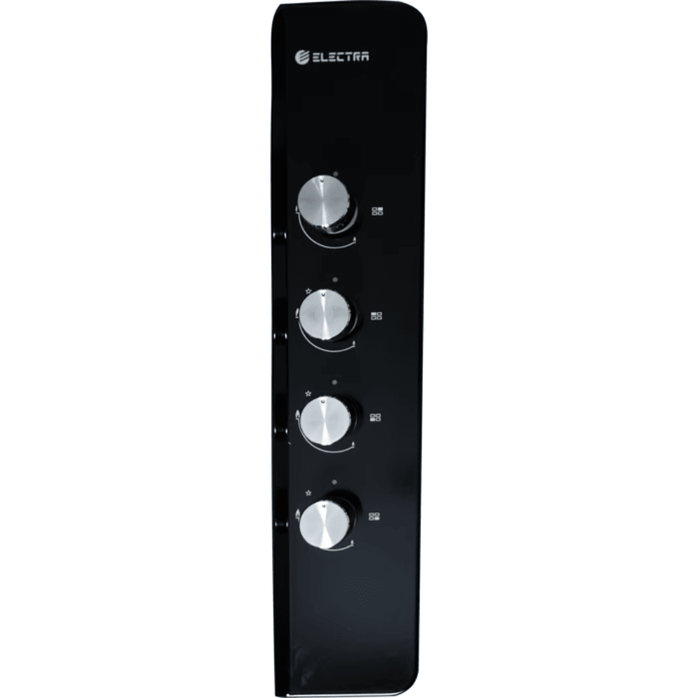 כיריים גז 4 להבות Electra EL4034BL - גימור שחור - K.B.V