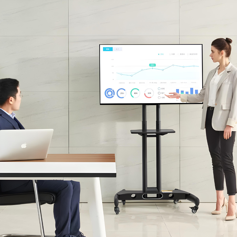 עגלה ניידת לגודל מסך עד “75 NB - North Bayou AVA-1500-60-1P - יבואן רשמי