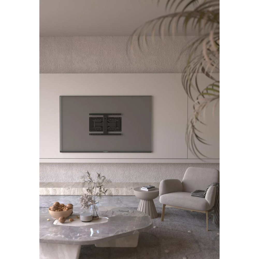 זרוע דו מפרקית דקה לגודל מסך עד 90״ Lumi Legend / Brateck LPA72-464A - יבואן רשמי