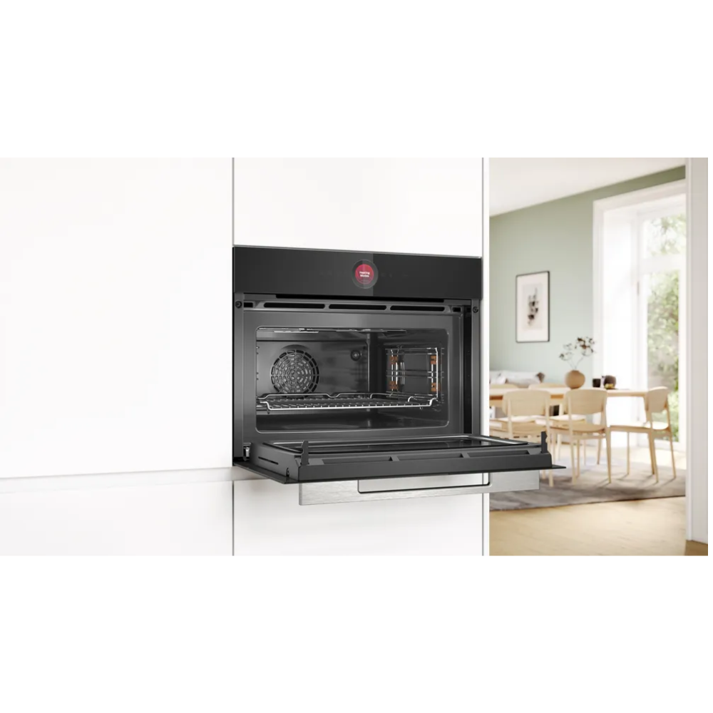 תנור אפיה בילד אין משולב מיקרוגל BOSCH בוש 45 ליטר CMG7241B1 - יבואן רשמי