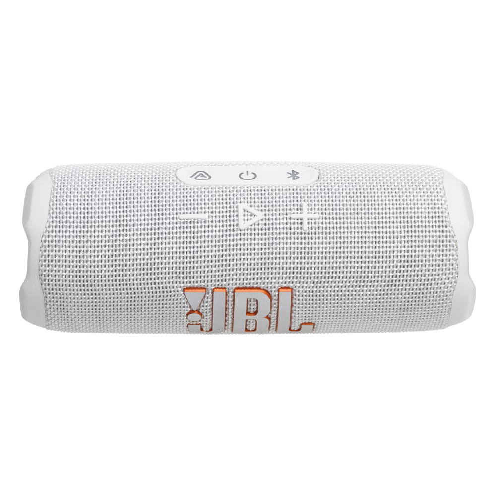 רמקול Bluetooth אלחוטי נייד JBL Flip 7 - צבע לבן שנה אחריות ע"י - יבואן הרשמי