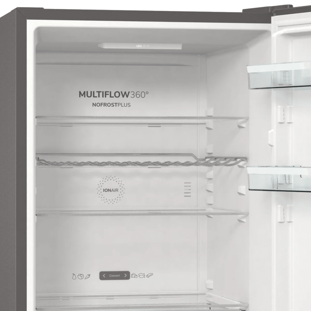 מקרר מקפיא תחתון 326 ליטר Gorenje HY-NRC6193SXL5 - יחידה - גימור נירוסטה - K.B.V