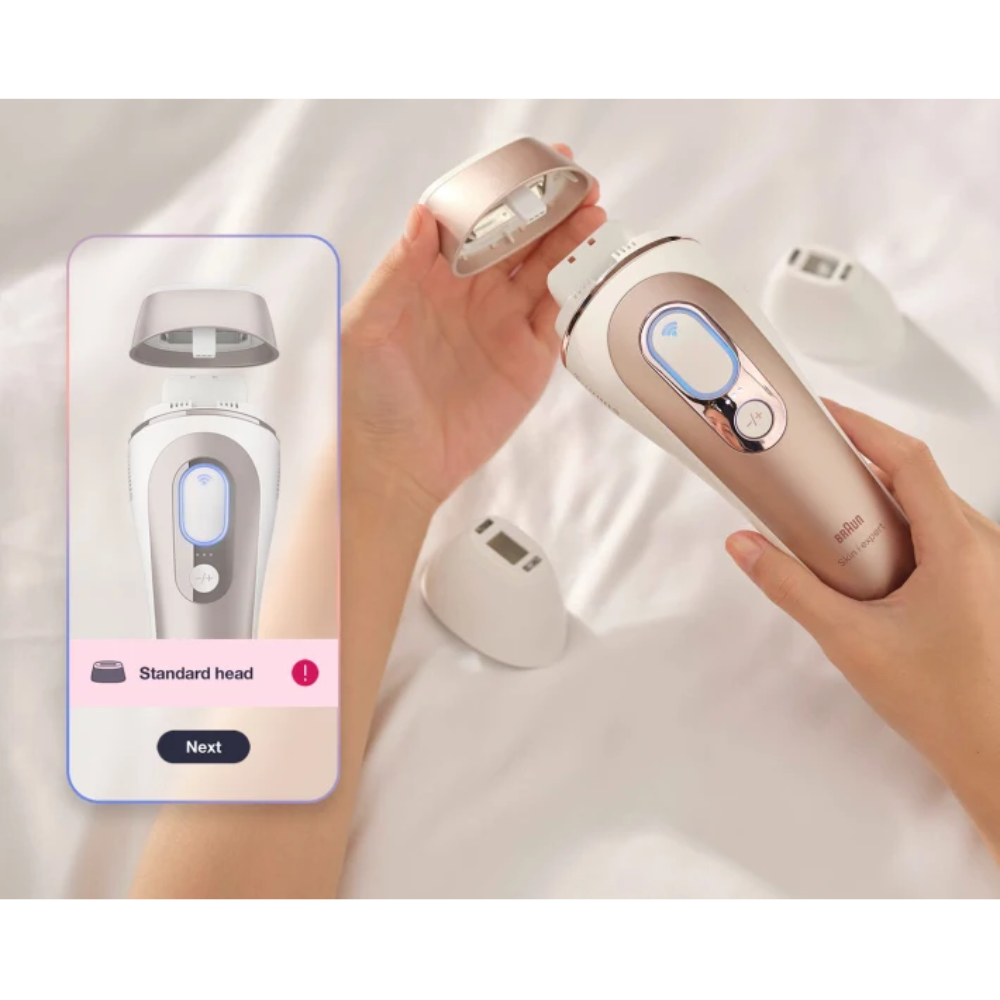 מסיר שיער לצמיתות Braun PL7257 IPL Skin i·expert - שנה אחריות