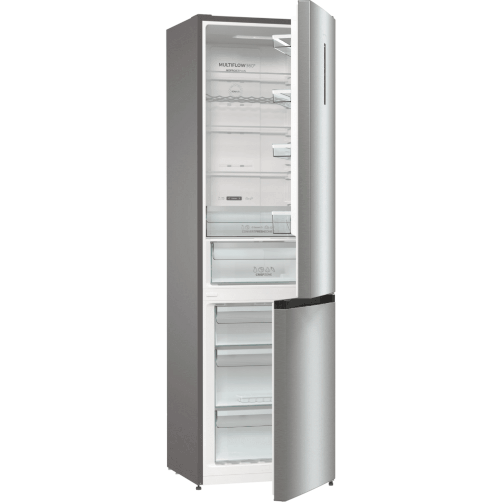 מקרר מקפיא תחתון 353 ליטר Gorenje NRK6202AXL4 - גימור נירוסטה - K.B.V