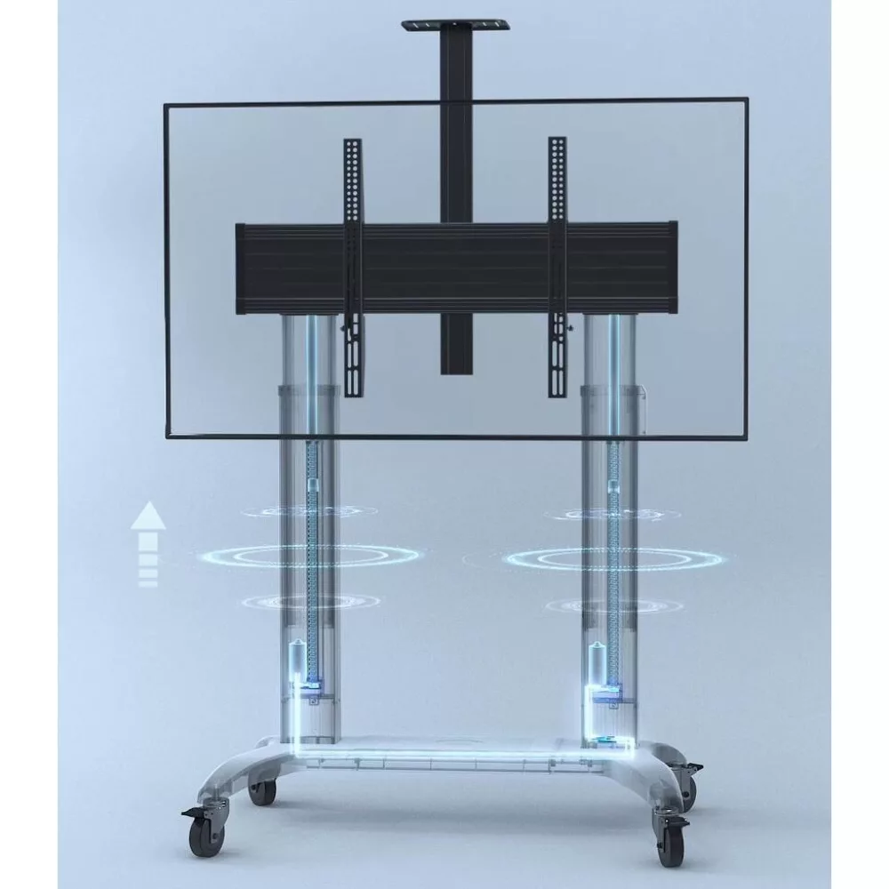 עגלה ניידת חשמלית למסכים ענקיים וכבדים לגודל מסך עד “110 NB - North Bayou TW-100 - יבואן רשמי