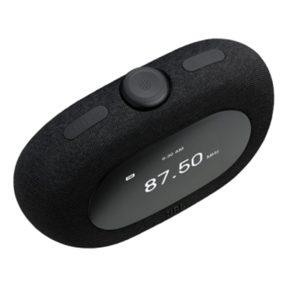 רמקול שעון אלחוטי JBL HORIZON 3 - צבע שחור אחריות ע"י - יבואן הרשמי