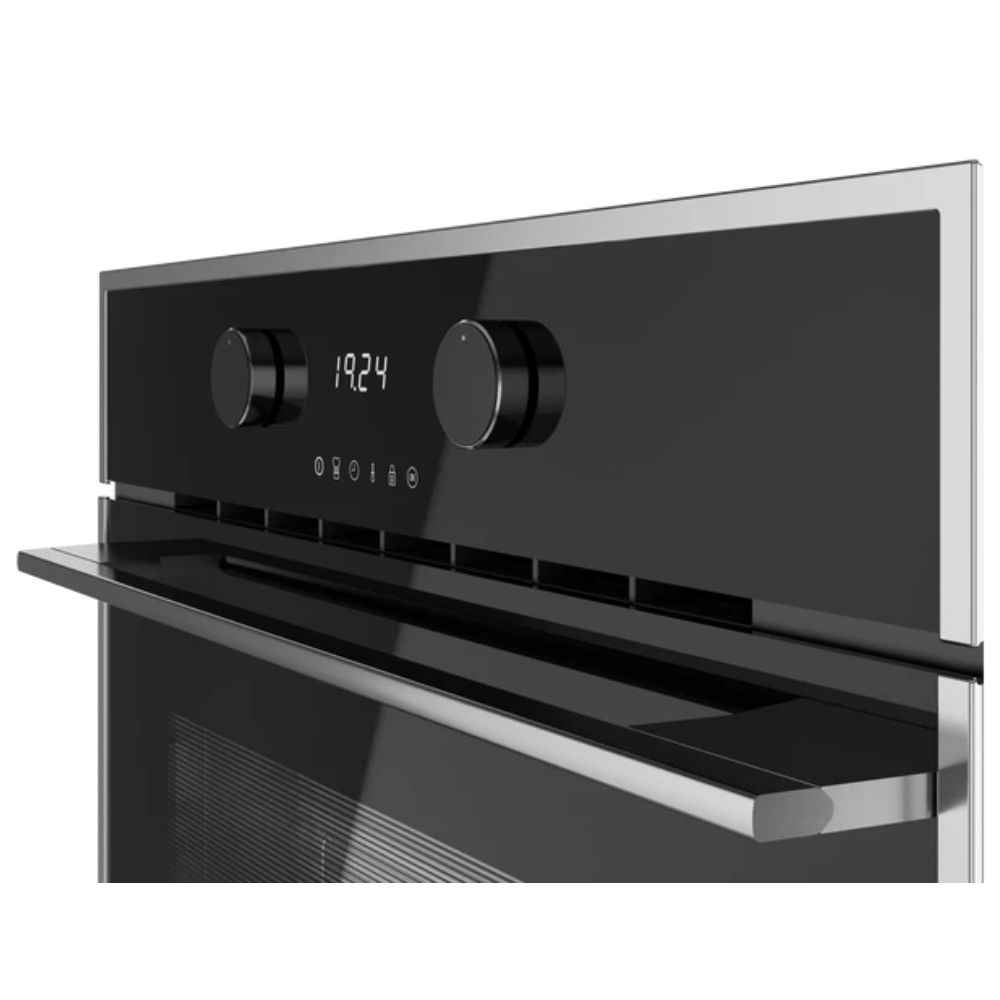 תנור אפיה בנוי גובה 45 ס”מ פירוליטי Teka תקה HLC 860P זכוכית שחורה - יבואן רשמי