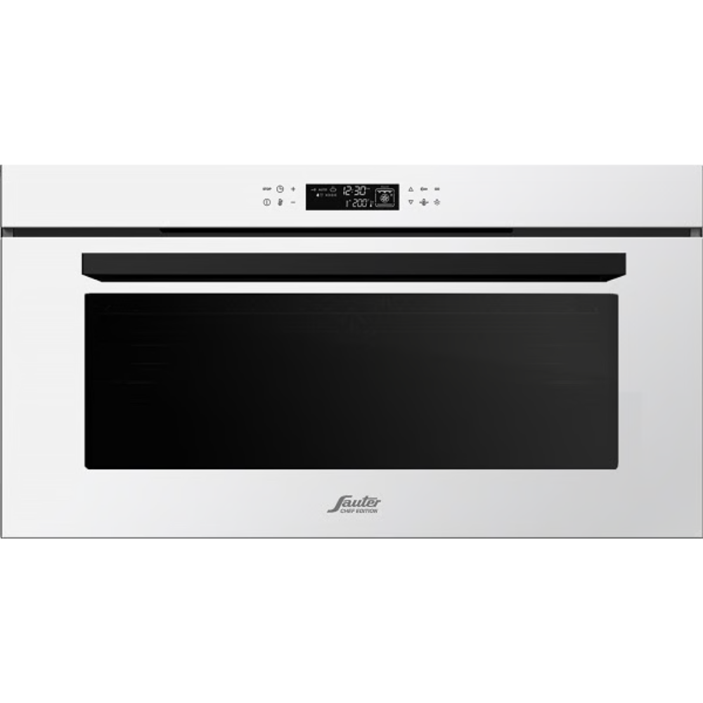 תנור אפייה בנוי 95 ליטר 90 ס''מ לבן דגם SAUTER SBI9000W - אחריות - יבואן רשמי