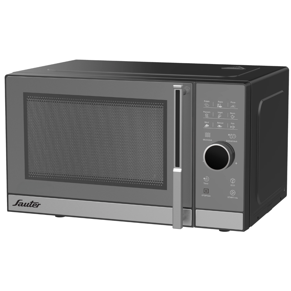 מיקרוגל דיגיטלי בנוי 23 ליטר Sauter MIC223D – צבע אפור אחריות ע"י - יבואן הרשמי