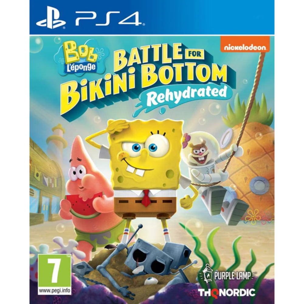 משחק SpongeBob SquarePants: Battle for Bikini Bottom - Rehydrated לקונסולת PS4 - יבואן רשמי