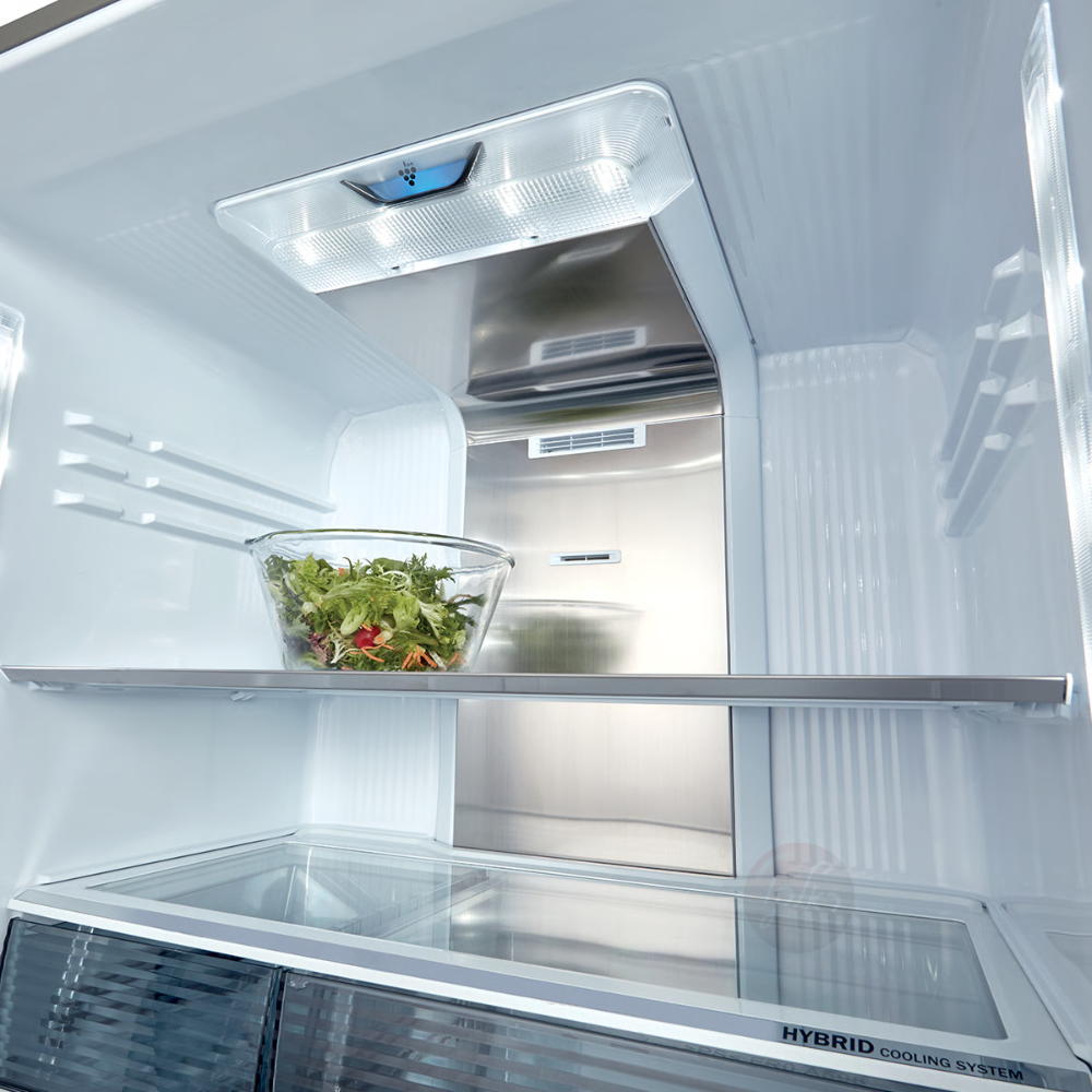 מקרר שארפ 5 דלתות 9730 שמפניה SHARP - מנגנון שבת מהדרין - יבואן רשמי