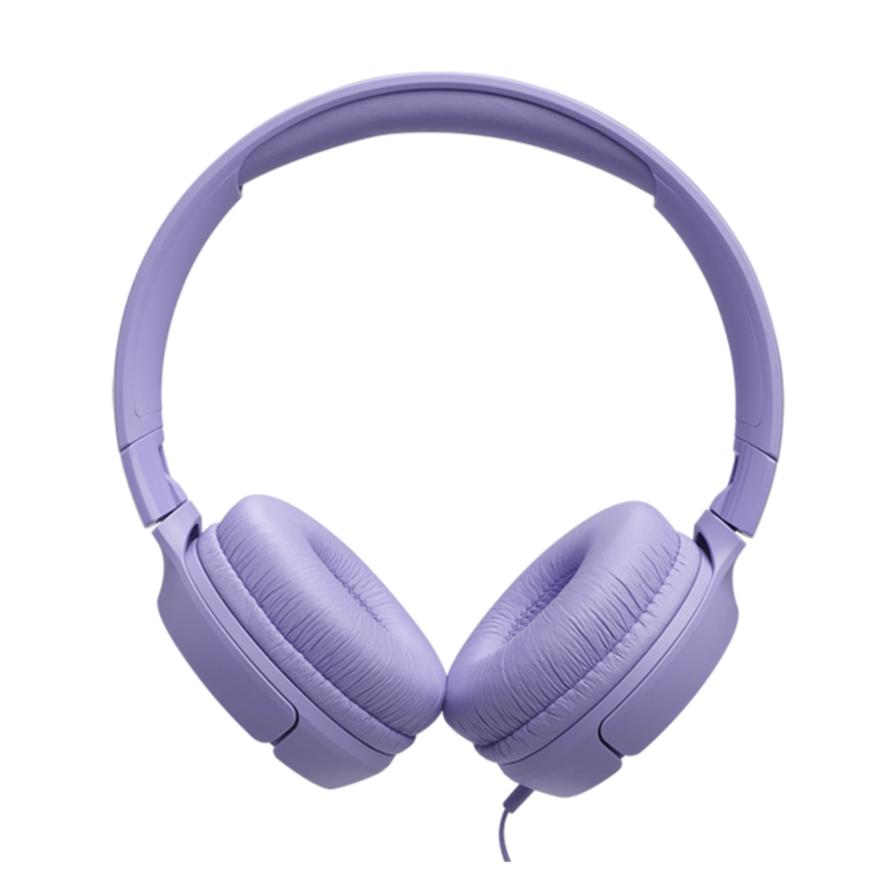 אוזניות קשת חוטיות JBL Tune 520C USB-C - צבע סגול שנה אחריות ע"י - יבואן הרשמי
