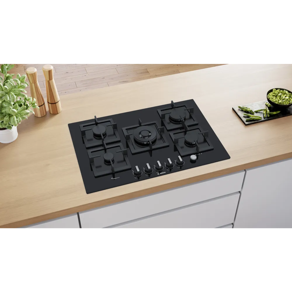 כיריים גז 5 מבערים Bosch דגם Serie 6 PPQ7A6M25Y - יבואן רשמי