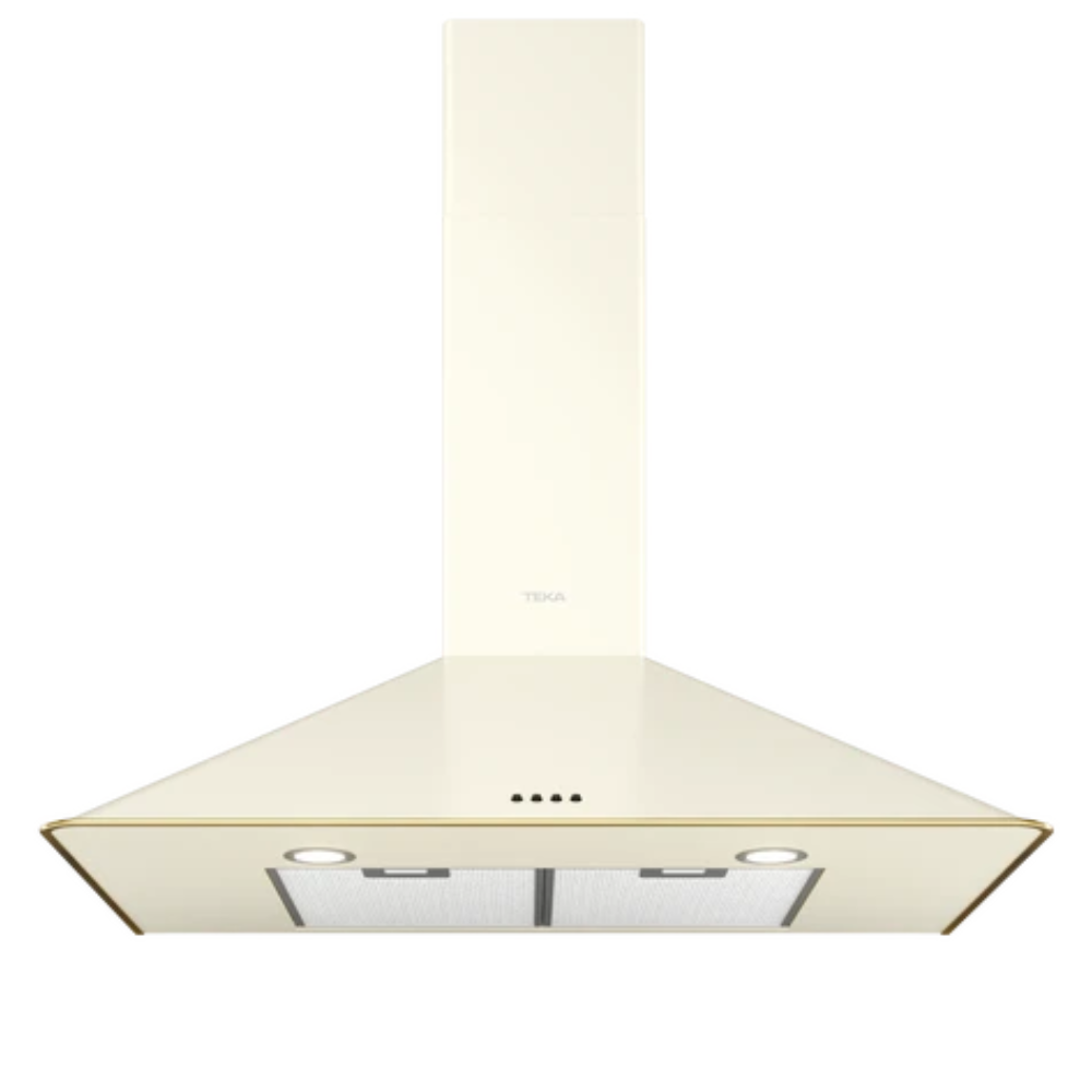 קולט אדים צמוד קיר בעיצוב כפרי ברוחב 90 ס"מ DOS 90.1 VN TEKA - יבואן רשמי