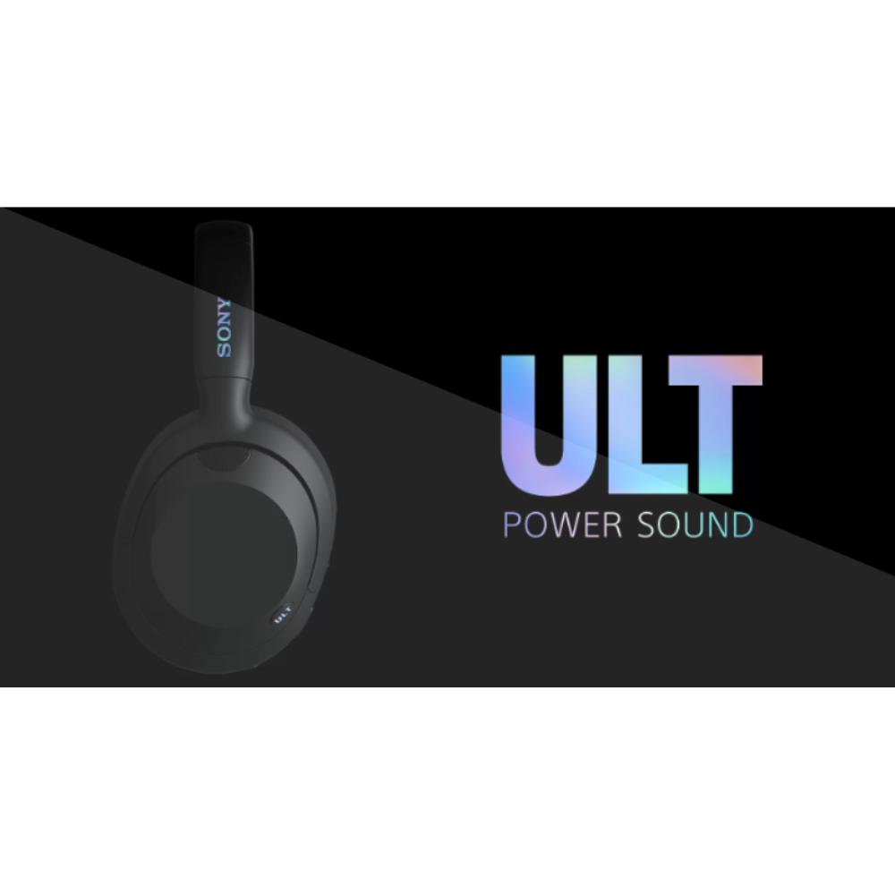 אוזניות אלחוטיות Sony Ult Wear WH-ULT900N ANC - צבע שחור שנה אחריות ע"י - יבואן הרשמי