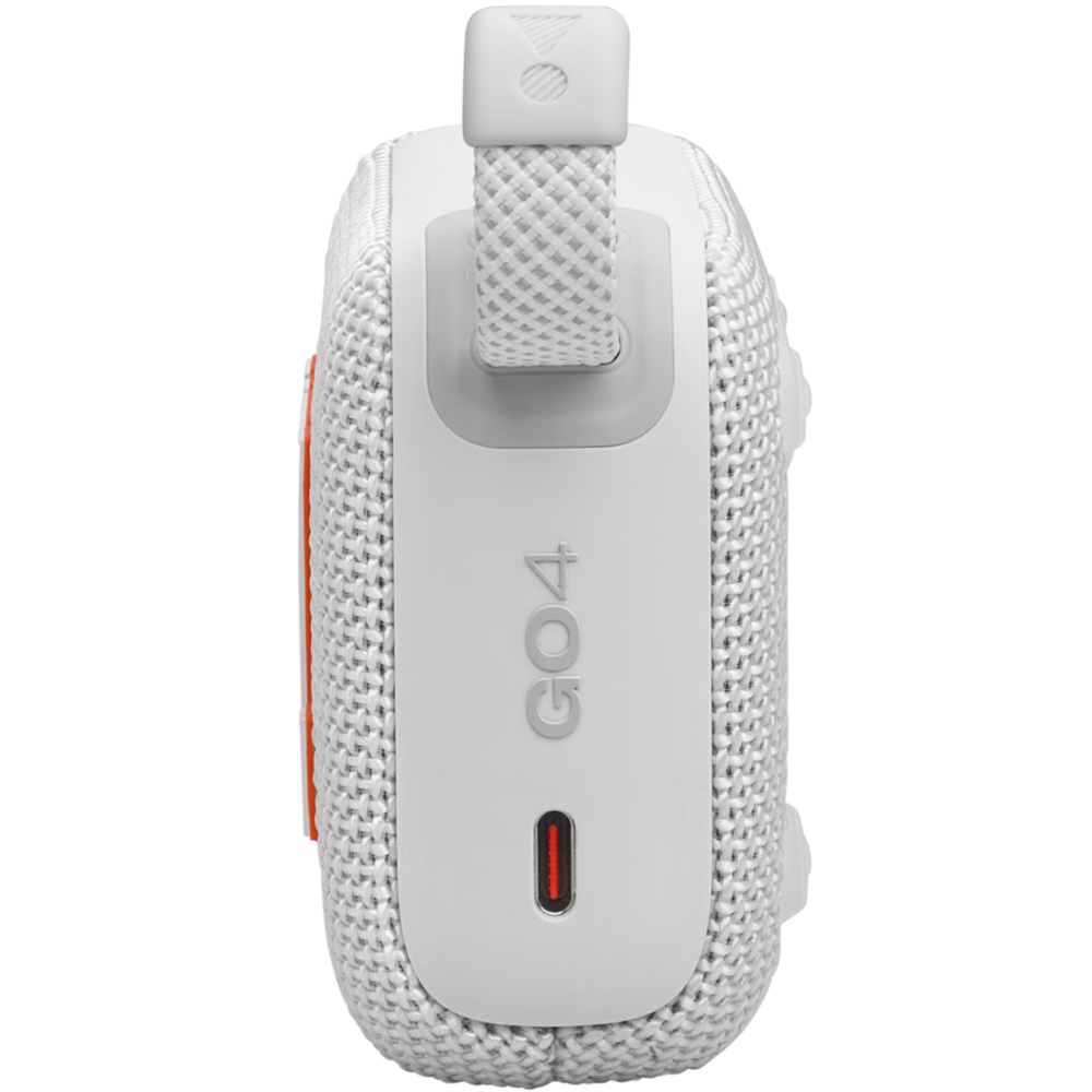 רמקול אלחוטי JBL GO 4 IP67 4.2W - צבע לבן שנה אחריות ע"י - יבואן הרשמי