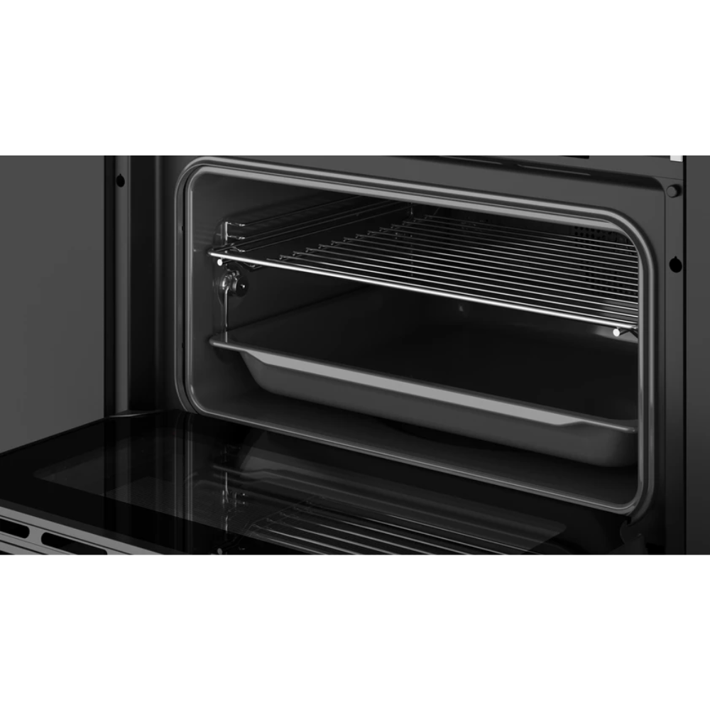 תנור אפיה בנוי גובה 45 ס”מ פירוליטי Teka תקה HLC 860P זכוכית שחורה - יבואן רשמי