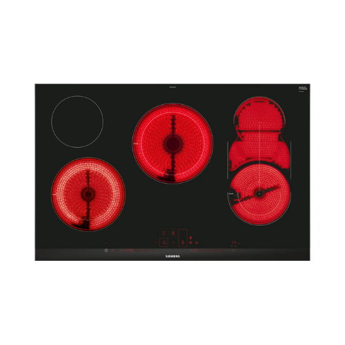 כיריים קרמיות 5 להבות 80 ס''מ סימנס Siemens ET875LMP1D - תלת פאזי - יבואן רשמי