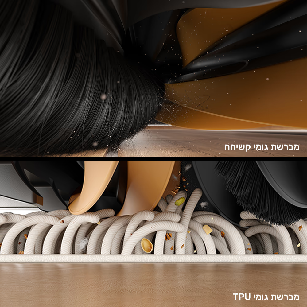 שואב אבק מקרצף רובוטי Dreame L40S PRO ULTRA - צבע לבן - יבואן רשמי - יבואן רשמי