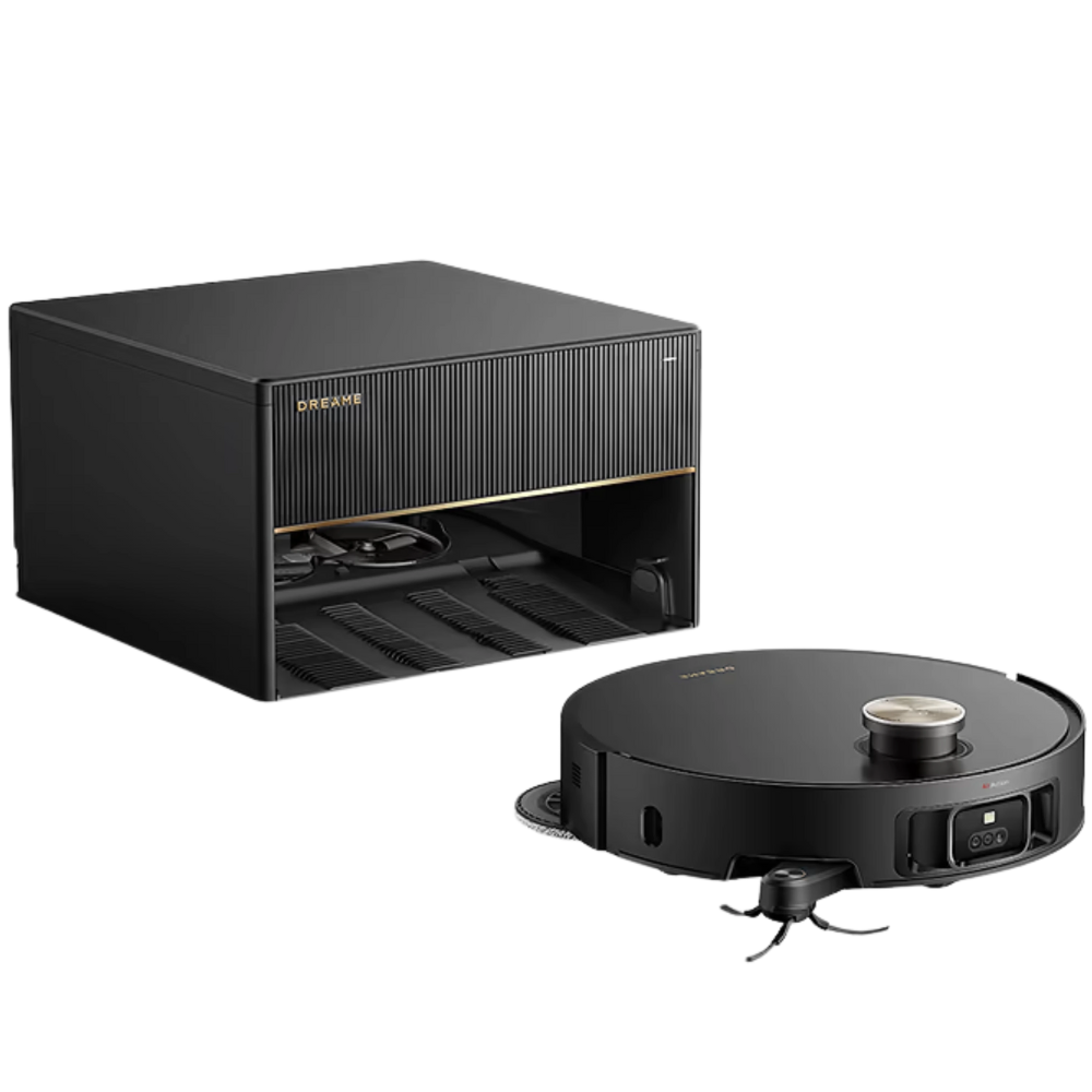 שואב אבק מקרצף רובוטי Dreame X50 Master - צבע שחור - יבואן רשמי
