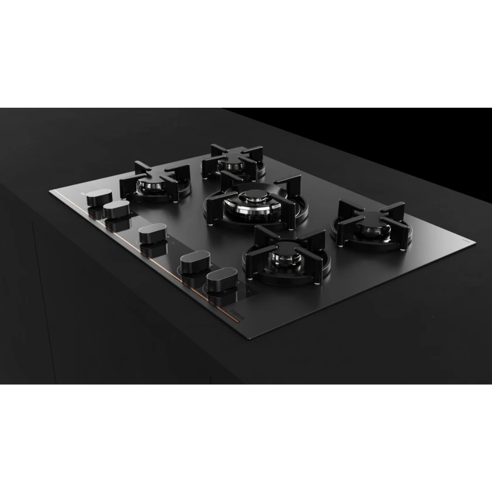 כיריים גז 5 להבות זכוכית שחור מט GBC-75G1 TEKA - יבואן רשמי