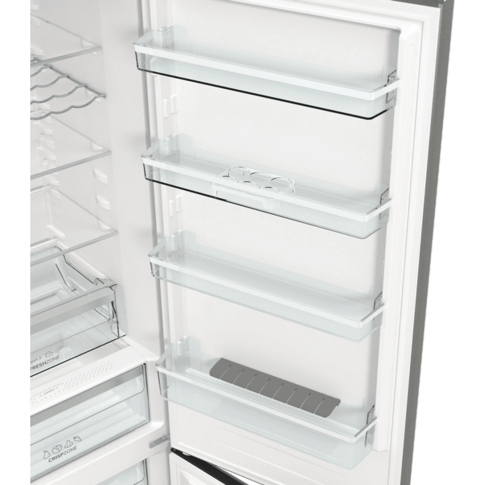 מקרר מקפיא תחתון 353 ליטר Gorenje NRK6202AXL4 - גימור נירוסטה - K.B.V