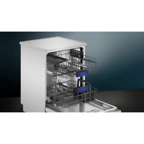 מדיח כלים עומד רחב 60 ס"מ Siemens IQ300 SN23EW03KE - צבע לבן - יבואן רשמי