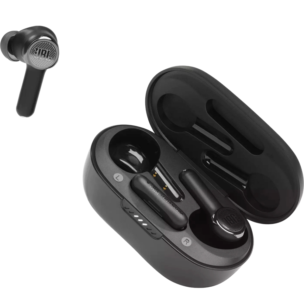 אוזניות גיימינג אלחוטיות JBL Quantum TWS - צבע שחור שנה אחריות ע"י - יבואן הרשמי