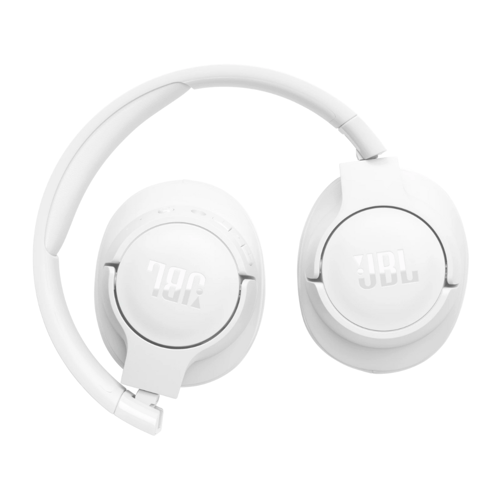 אוזניות אלחוטיות JBL Tune 720BT - צבע לבן שנה אחריות ע"י - יבואן הרשמי