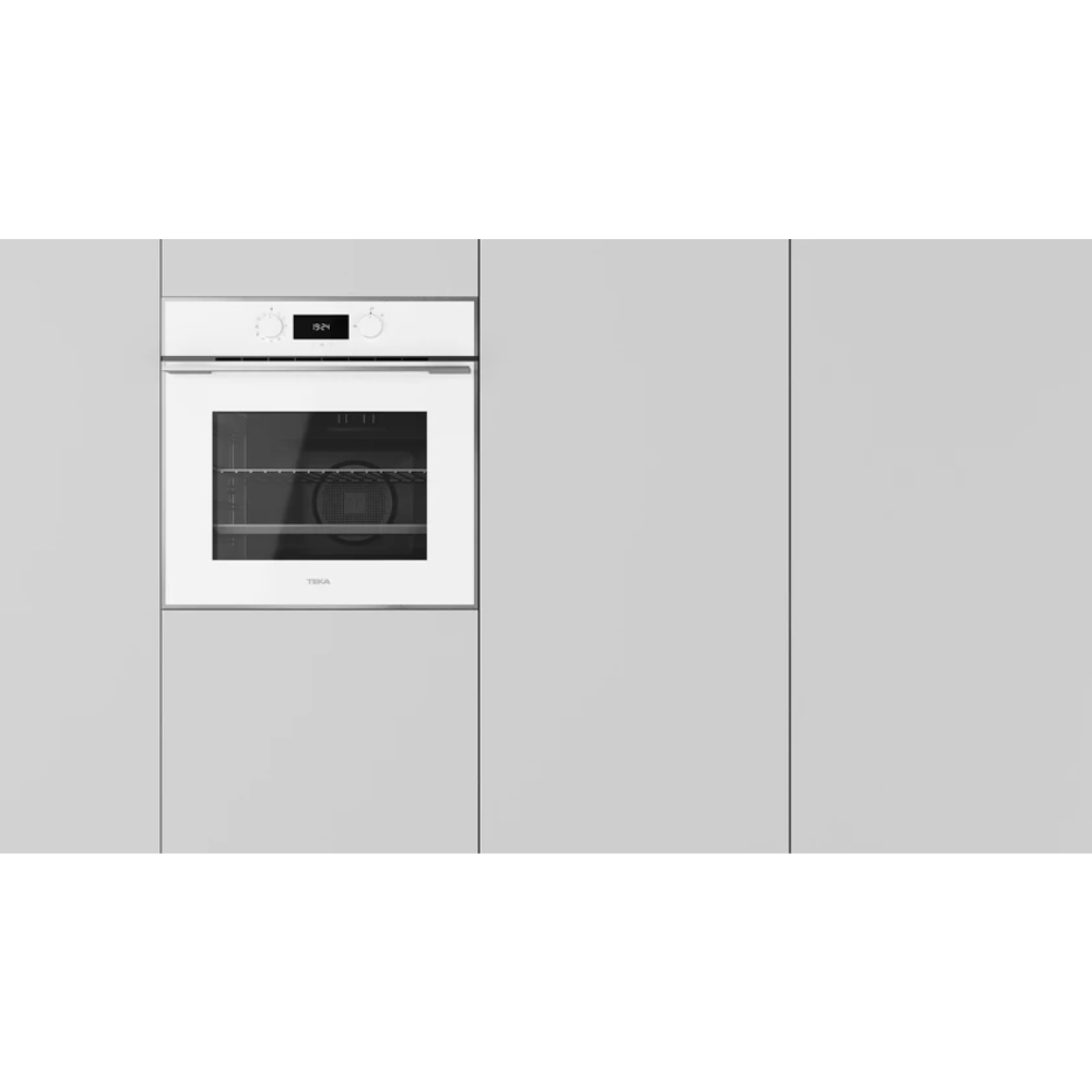 תנור אפיה בנוי פירוליטי Teka תקה HLB 840P white זכוכית לבנה - יבואן רשמי