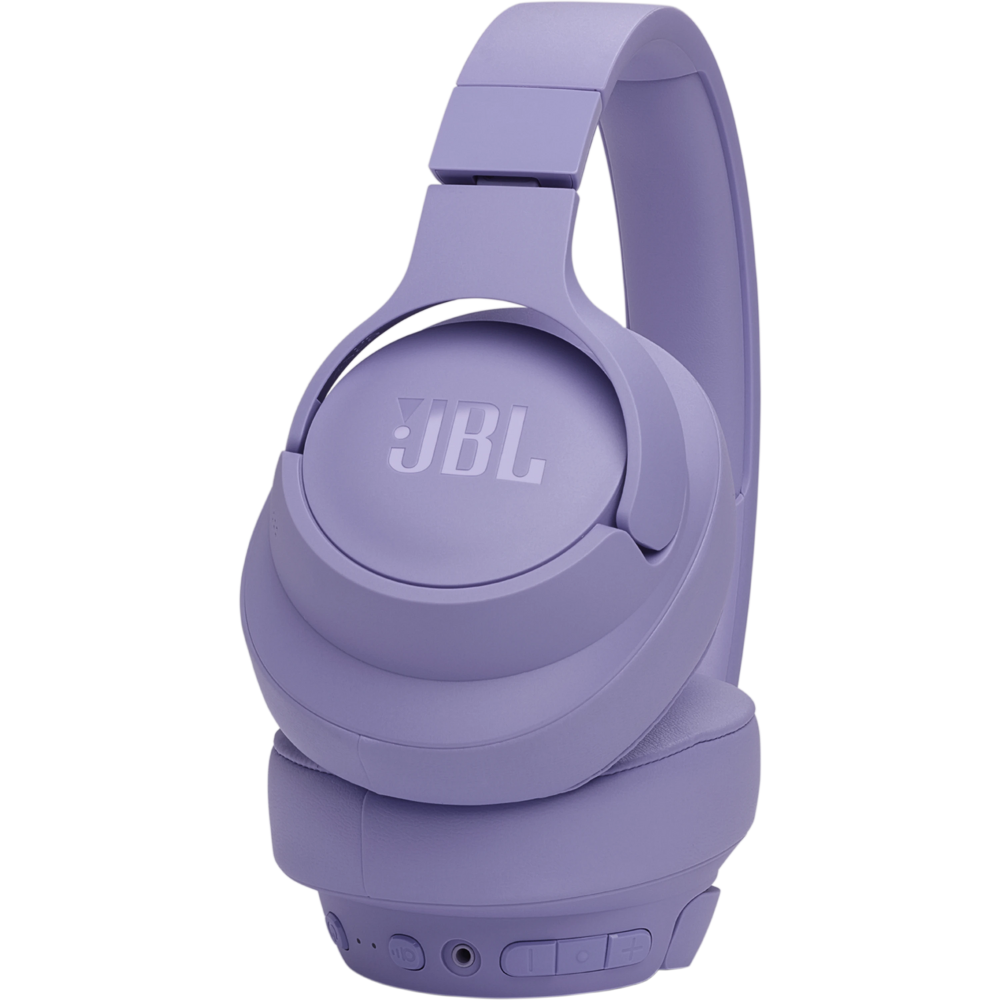 אוזניות קשת אלחוטיות JBL Tune 770NC ANC - צבע סגול שנה אחריות ע"י - יבואן הרשמי