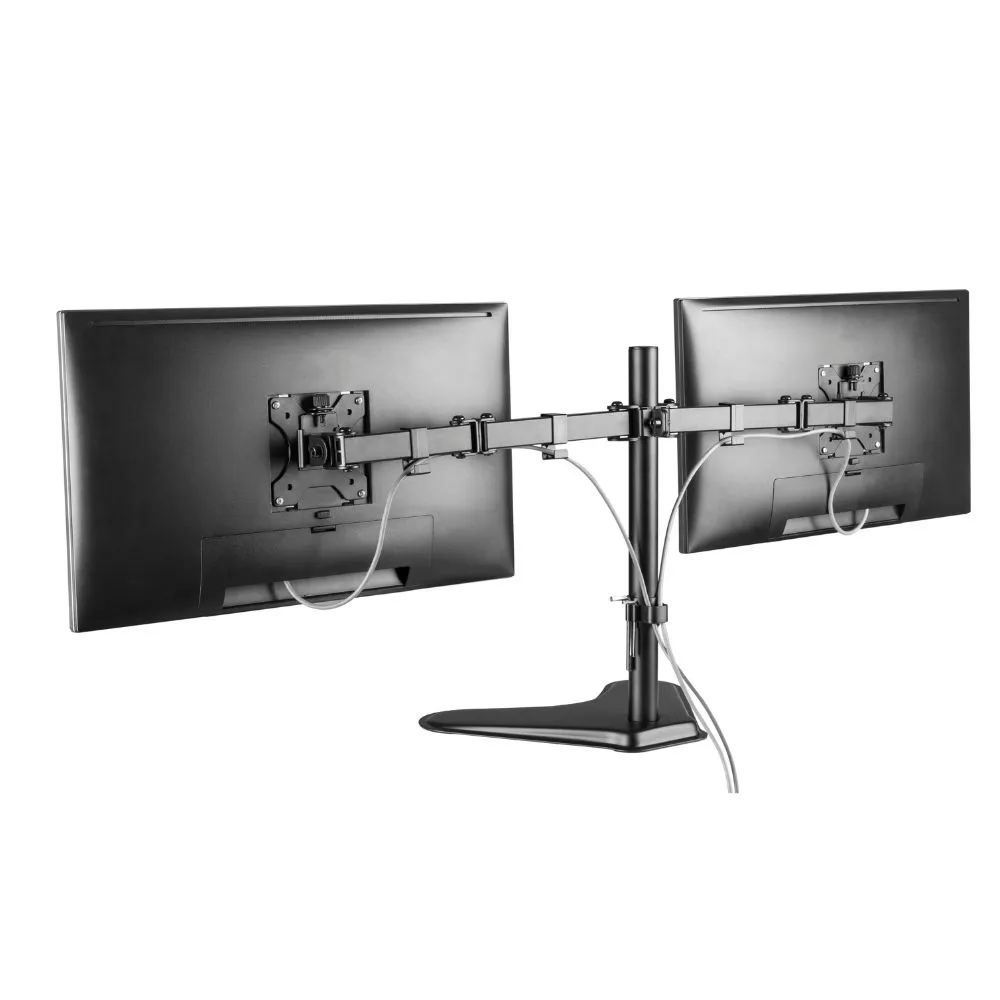 מעמד שולחני ללא מלחציים למסך מחשב עד 32″ Lumi Legend / Brateck LDT12-T024N - יבואן רשמי