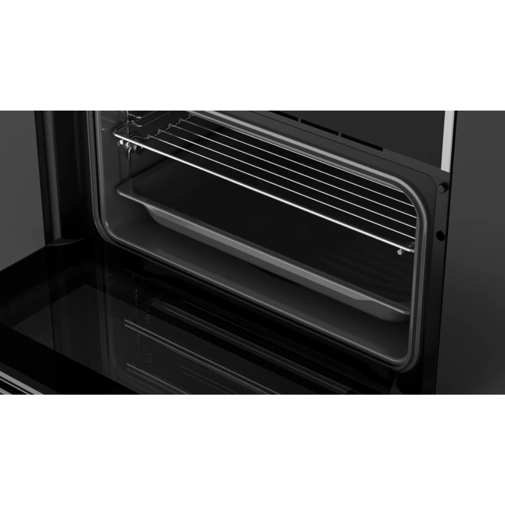 תנור אפיה בנוי גובה 45 ס”מ פירוליטי Teka תקה HLC 860P זכוכית שחורה - יבואן רשמי