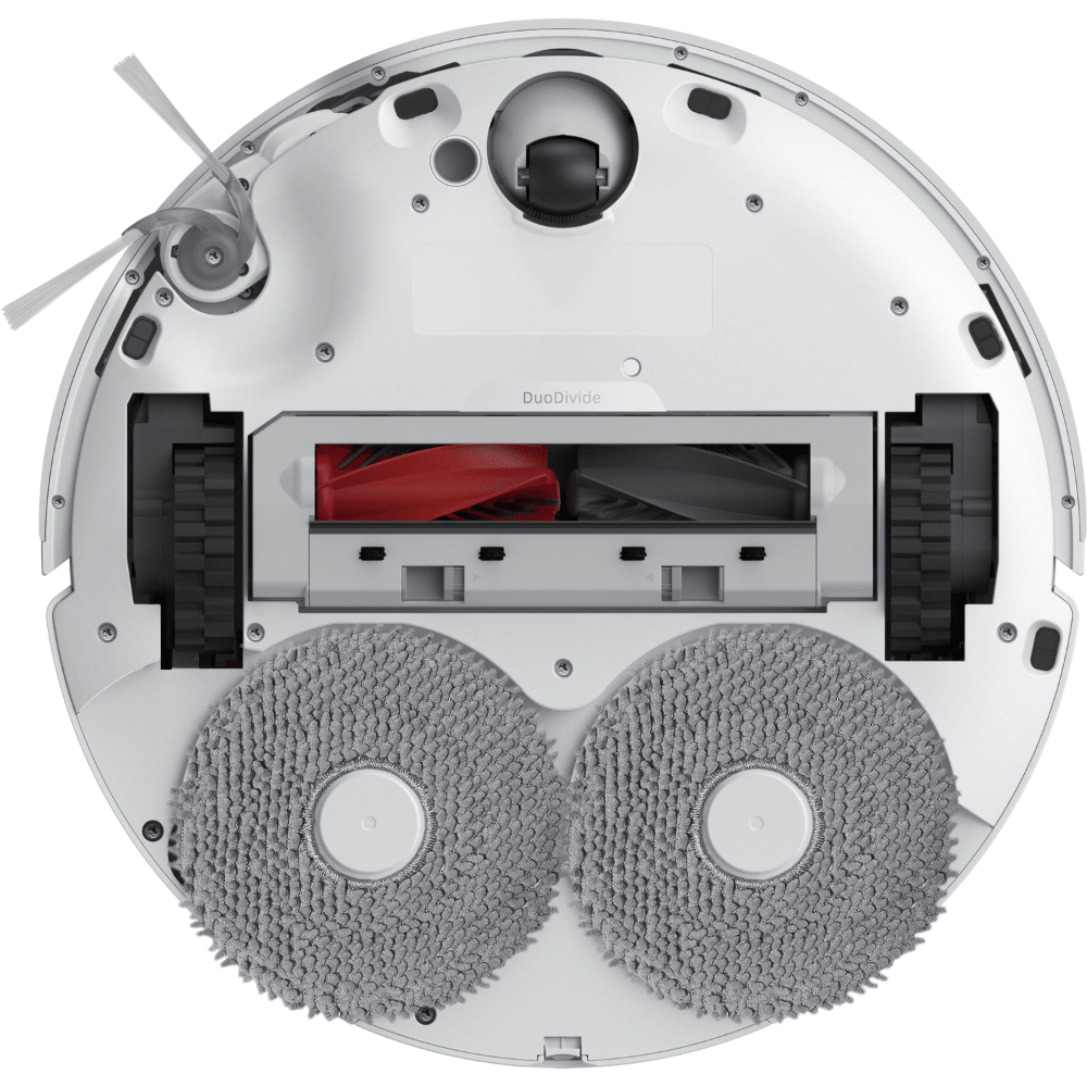 שואב אבק רובוטי שוטף Roborock Q Revo Curv - צבע לבן - K.B.V