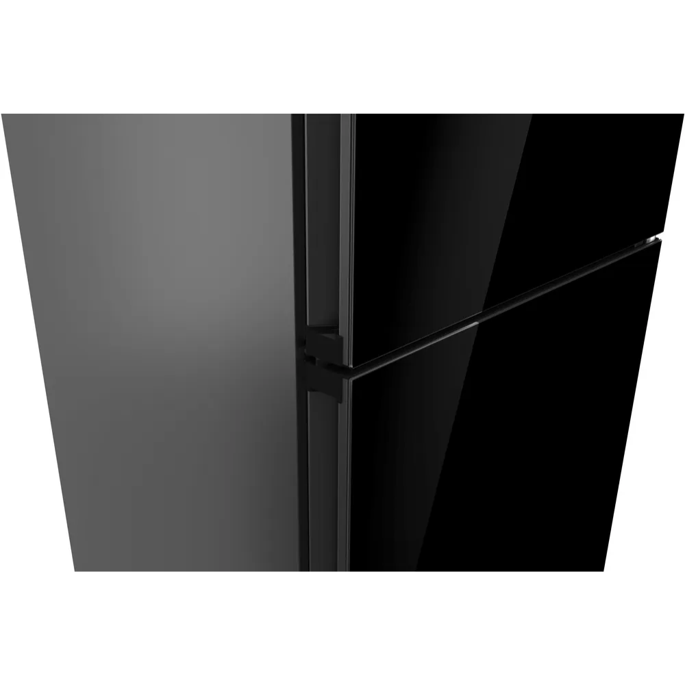 מקרר בוש Bosch מקפיא תחתון רוחב 60 ס”מ KGN39LBCF זכוכית שחורה - יבואן רשמי