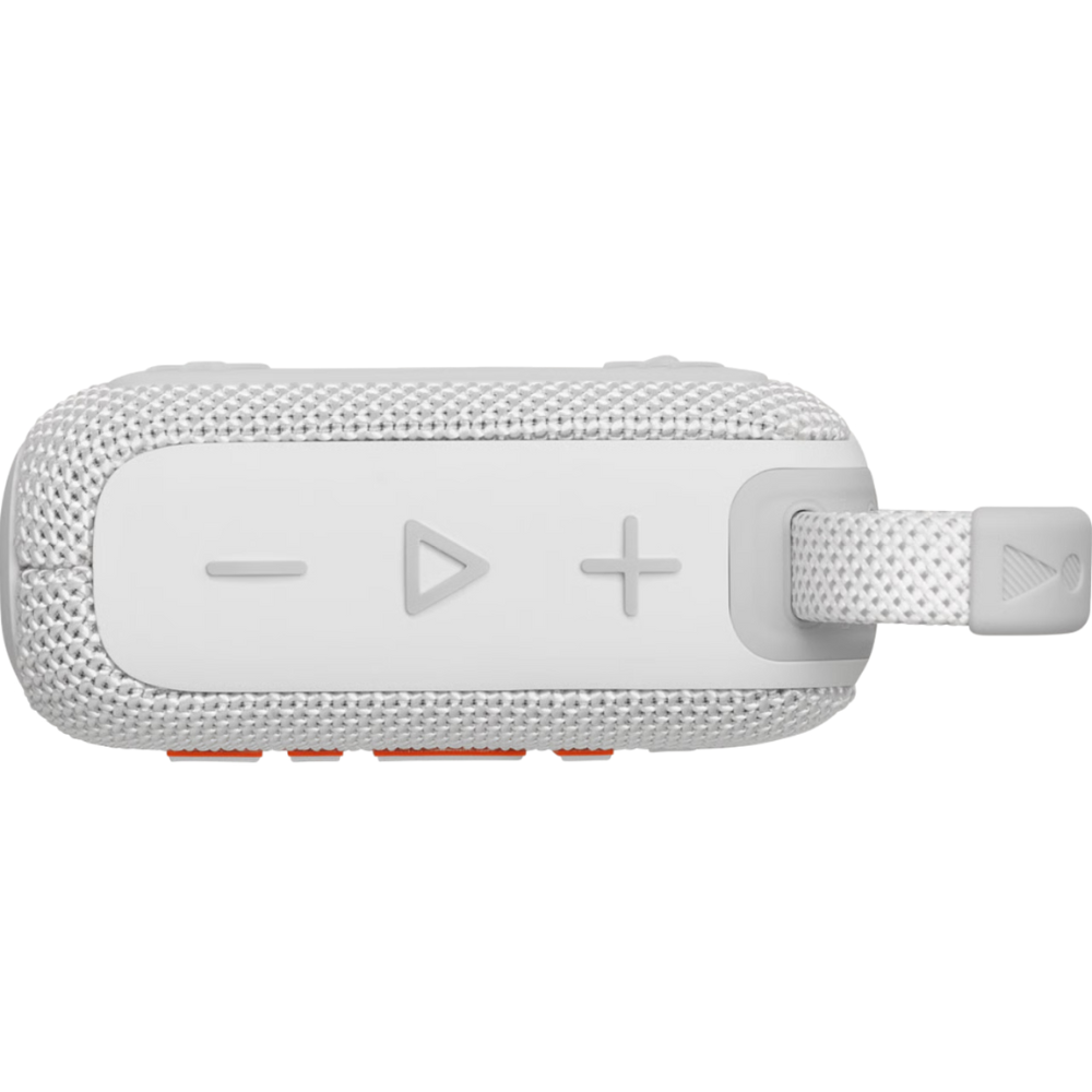 רמקול אלחוטי JBL GO 4 IP67 4.2W - צבע לבן שנה אחריות ע"י - יבואן הרשמי
