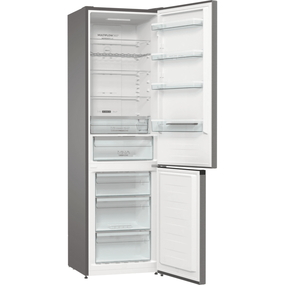 מקרר מקפיא תחתון 353 ליטר Gorenje NRK6202AXL4 - גימור נירוסטה - K.B.V
