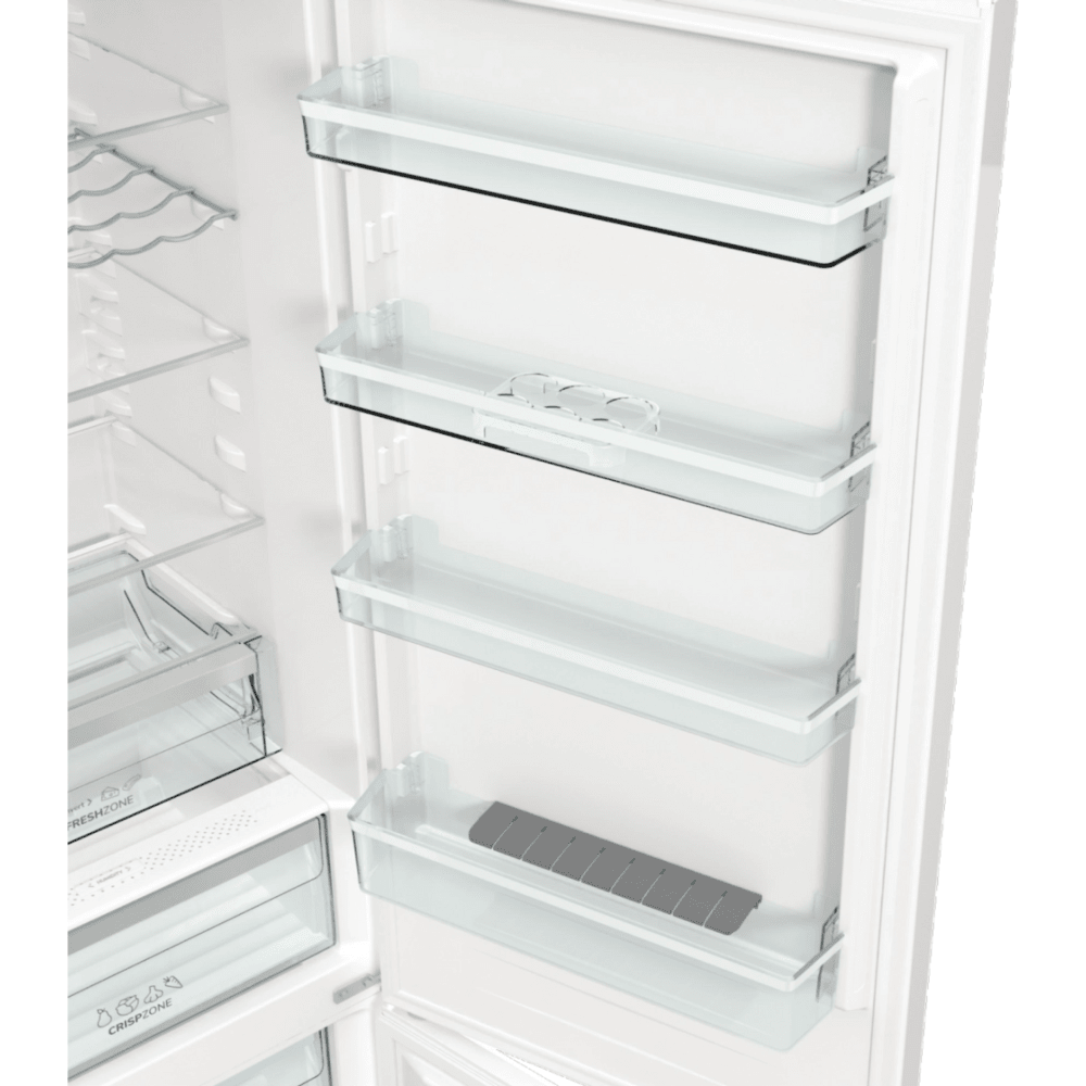 מקרר מקפיא תחתון 331 ליטר נטו gorenje NRK6202AW4 - גימור לבן - K.B.V