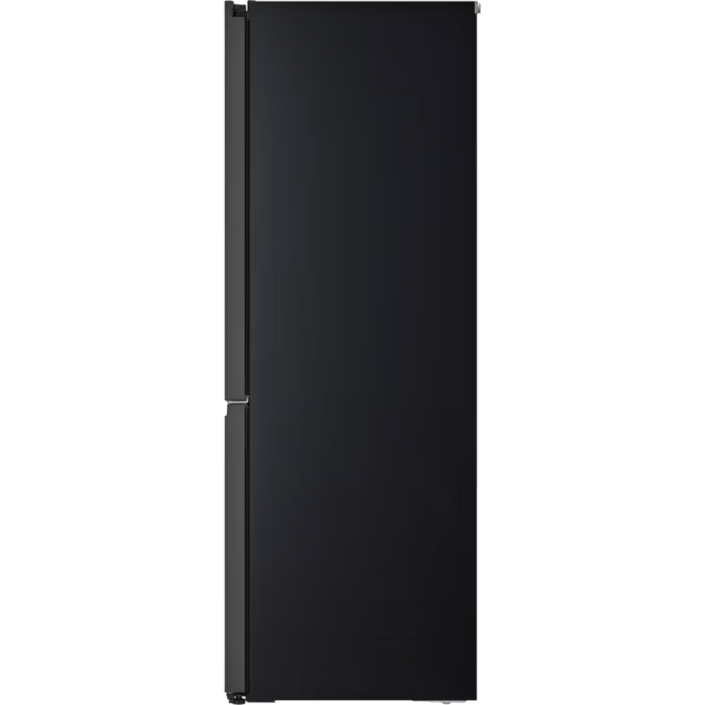 מקרר מקפיא תחתון 344 ליטר LG GR-B374BG עם התקן שבת מובנה - גימור זכוכית שחורה - יבואן רשמי