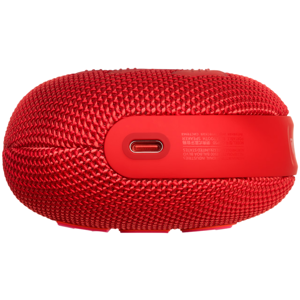 רמקול אלחוטי JBL Clip 5 IP67 7W - צבע אדום שנה אחריות ע"י - יבואן הרשמי