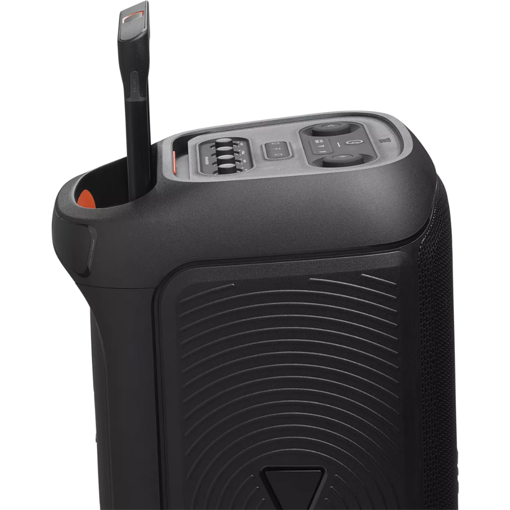 בידורית ניידת JBL PartyBox Stage 320 IPX4 240W -צבע שחור שנה אחריות ע"י - יבואן הרשמי