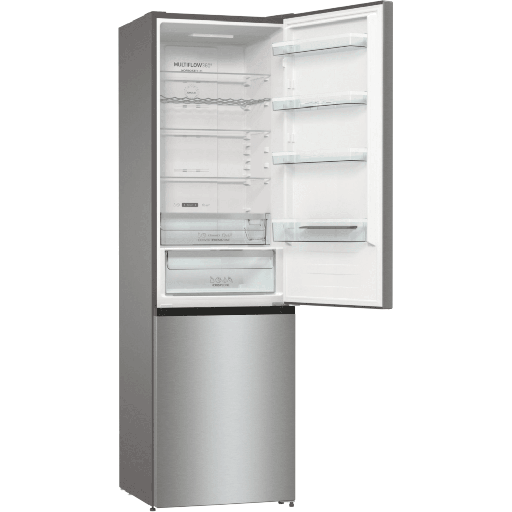 מקרר מקפיא תחתון 353 ליטר Gorenje NRK6202AXL4 - גימור נירוסטה - K.B.V