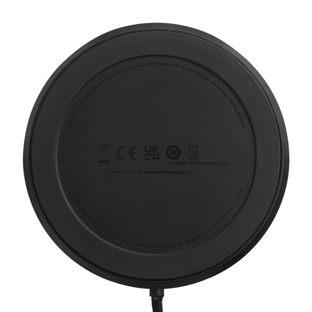 מיקרופון JBL Quantum Stream Studio - צבע שחור שנה אחריות ע"י - יבואן הרשמי