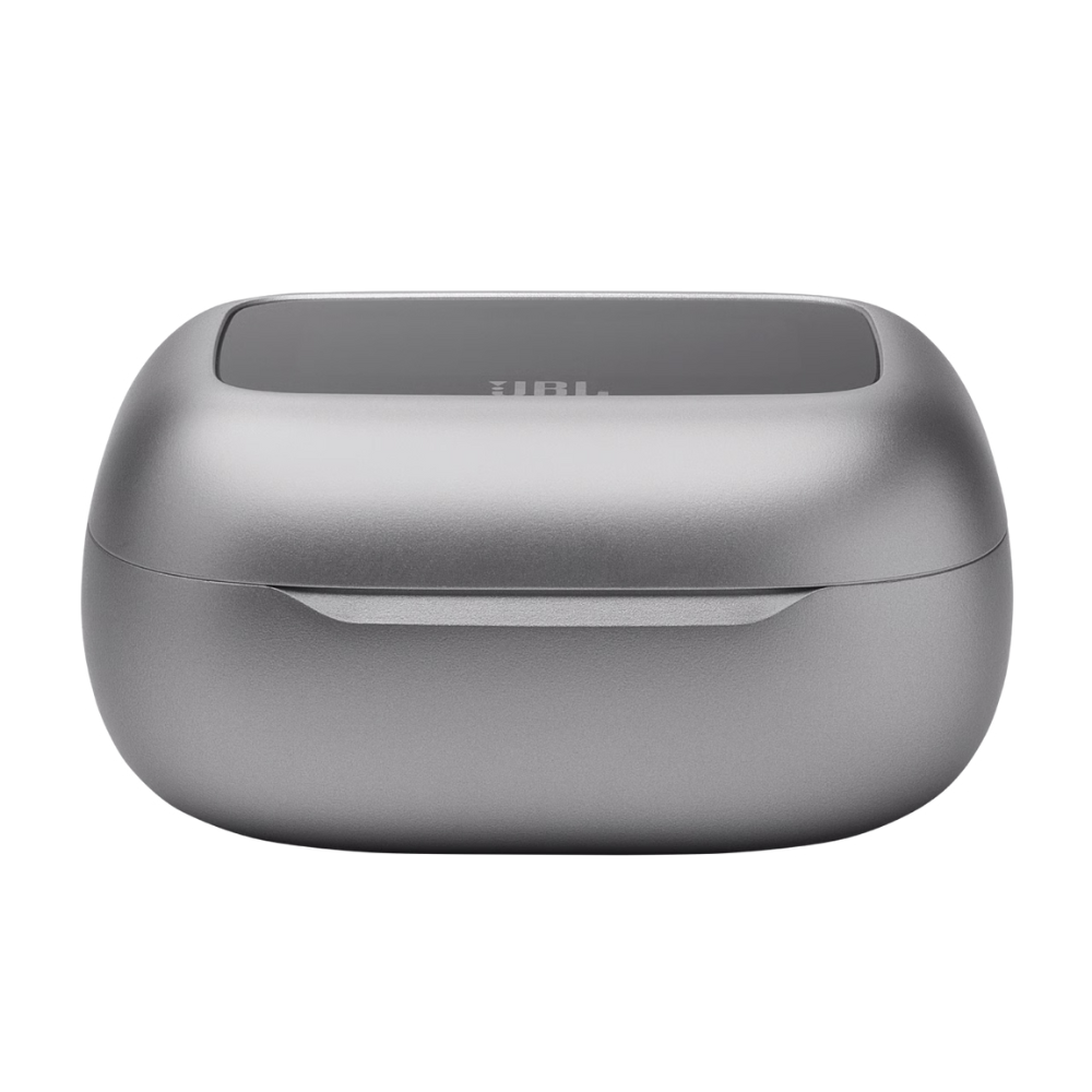 אוזניות אלחוטיות עם מארז טעינה חכם JBL Live Beam 3 TWS ANC IP55 - צבע כסוף שנה אחריות ע"י - יבואן הרשמי