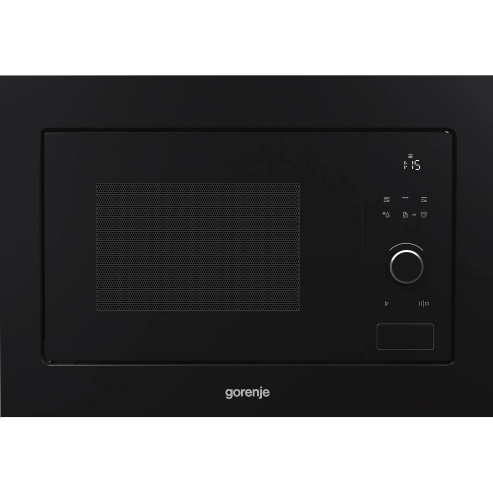 מיקרוגל בנוי משולב גריל 39 ס"מ Gorenje BM201A4XG-BG - צבע שחור - יבואן רשמי