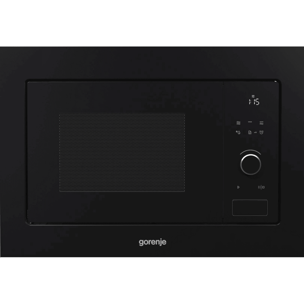 מיקרוגל בנוי משולב גריל 39 ס"מ Gorenje BM201A4XG-BG - צבע שחור - K.B.V