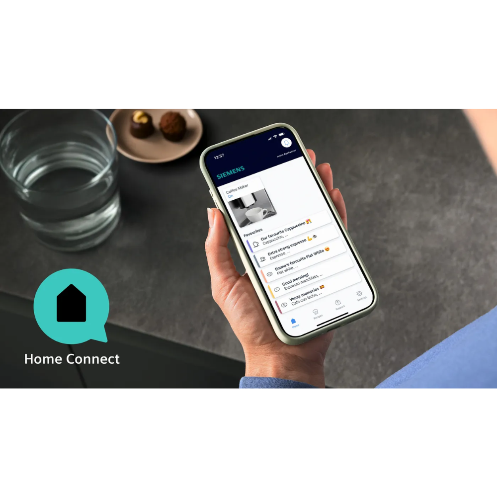 מכונת קפה אוטומטית EQ.700 דגם TQ717R03 סימנס SIEMENS שחור - אחריות לשנתיים יבואן רשמי