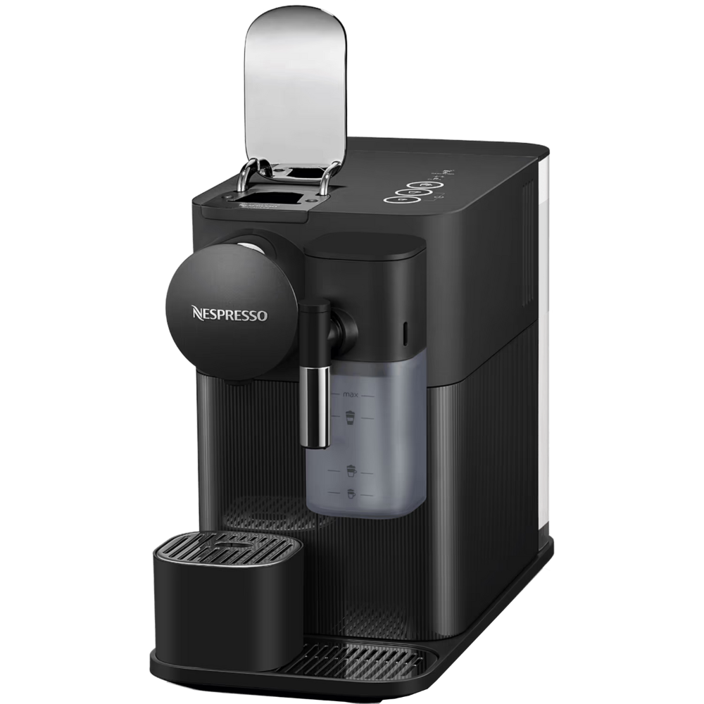 מכונת קפה Nespresso F121 Lattissima One - בצבע שחור אחריות ע"י היבואן הרשמי