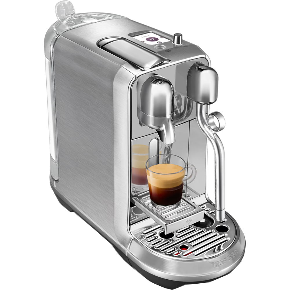 מכונות קפה Nespresso J520-IL-ME-NE Creatista Plus - בגימור פלדת אל חלד שנה אחריות ע"י היבואן הרשמי