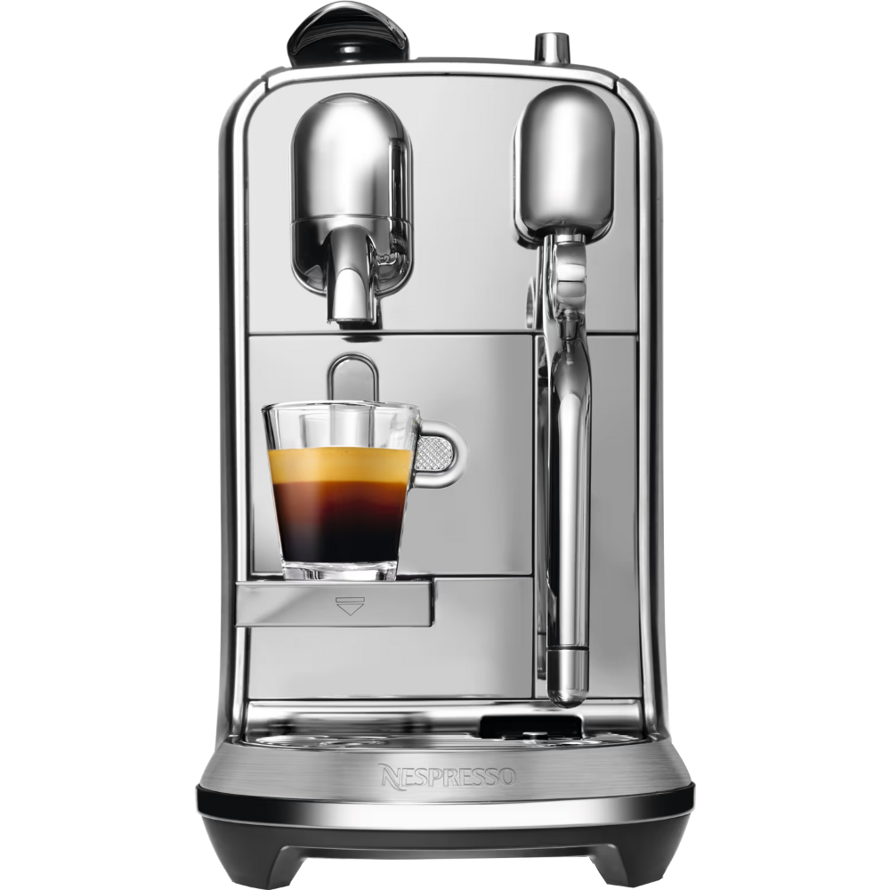 מכונות קפה Nespresso J520-IL-ME-NE Creatista Plus - בגימור פלדת אל חלד שנה אחריות ע"י היבואן הרשמי